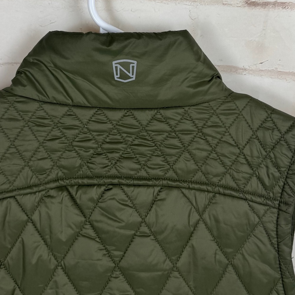 Noble Outfitters Diamond Quilted Equestrian Vest Size XL Fleece Lined - Picture 4 of 8